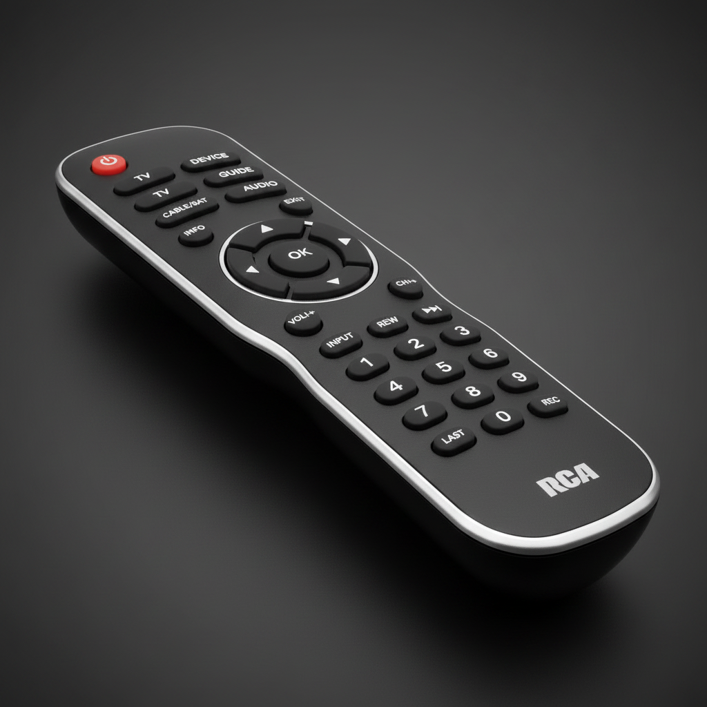 Angled Remote Control